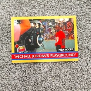 Michael Jordan's Playground Card